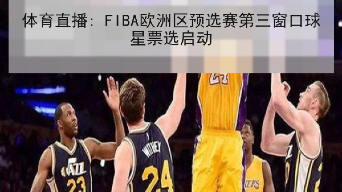 体育直播: FIBA欧洲区预选赛第三窗口球星票选启动